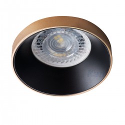 Луна SIMEN DSO G/B стационарна 1xGU5.3 или GU10 max 35W IP20 златно + черно Kanlux