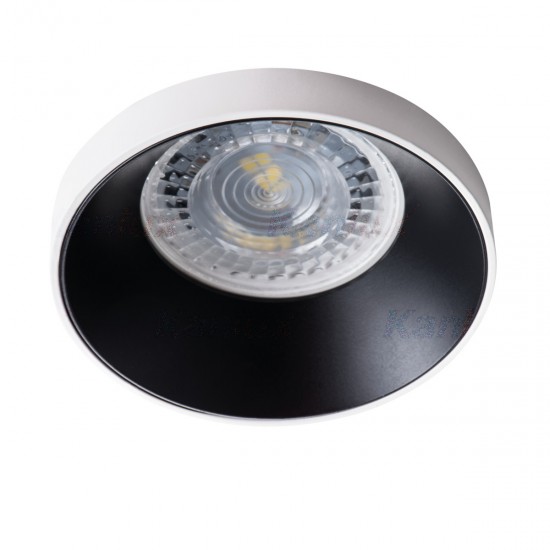 Луна SIMEN DSO W/B стационарна 1xGU5.3 или GU10 max 35W IP20 бяло + черно Kanlux