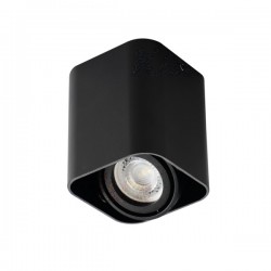 Луна за външен монтаж TOLEO DTL50-B 1хGU10 max 25W IP20 матово черно