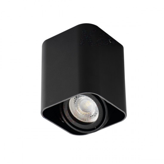 Луна за външен монтаж TOLEO DTL50-B 1хGU10 max 25W IP20 матово черно