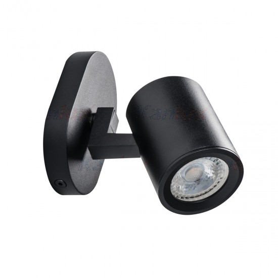 Спот LAURIN EL-1O B 1хGU10 max 1х35W IP20 черен