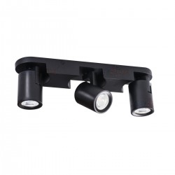 Спот LAURIN EL-31 B 3хGU10 max 3х35W IP20 черен
