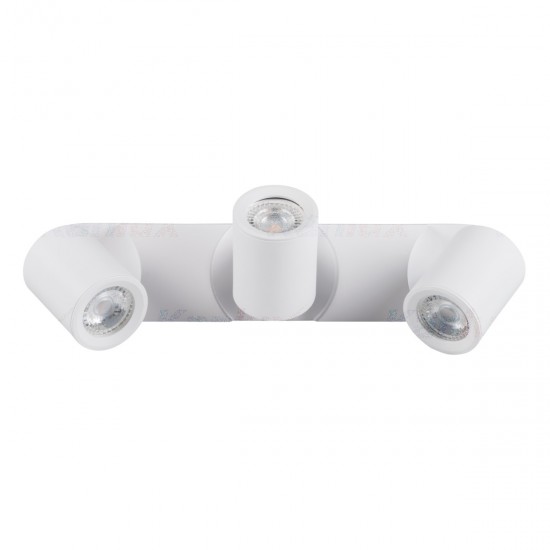 Спот LAURIN EL-31 W 3хGU10 max 3х35W IP20 бял