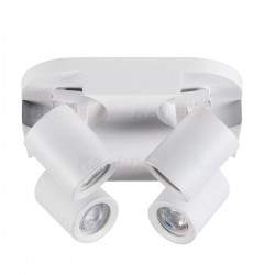 Спот LAURIN EL-40 W 4хGU10 max 4х35W IP20 бял