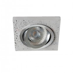 Луна CEMIN DTL-GR подвижна 1xGU5.3 или GU10 max 35W IP20 гипсова сива