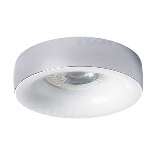 Луна ELNIS L C/W стационарна 1xGU5.3 или GU10 max 35W IP20 хром + бяло