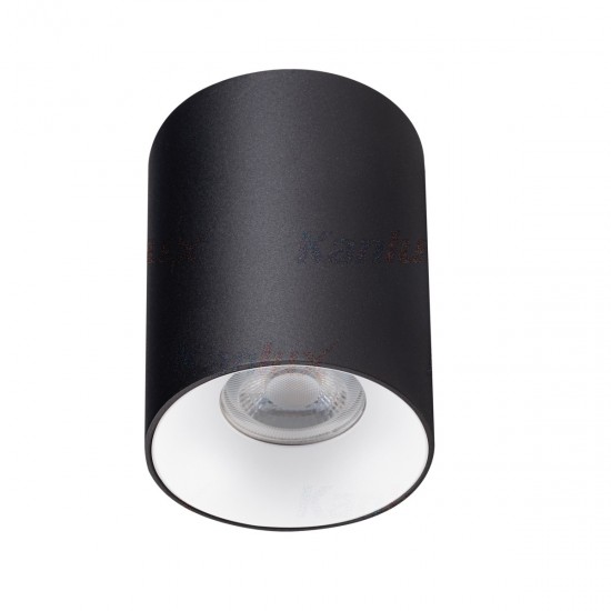Луна за външен монтаж RITI B-W 1хGU10 max 25W IP20 черна + бяло Kanlux