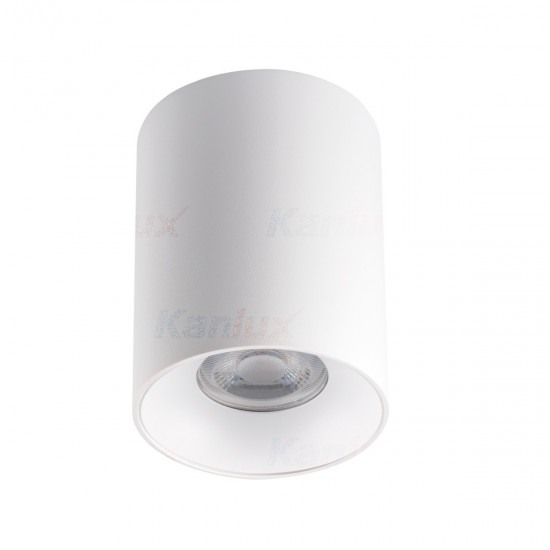 Луна за външен монтаж RITI W-W 1хGU10 max 25W IP20 бяла Kanlux