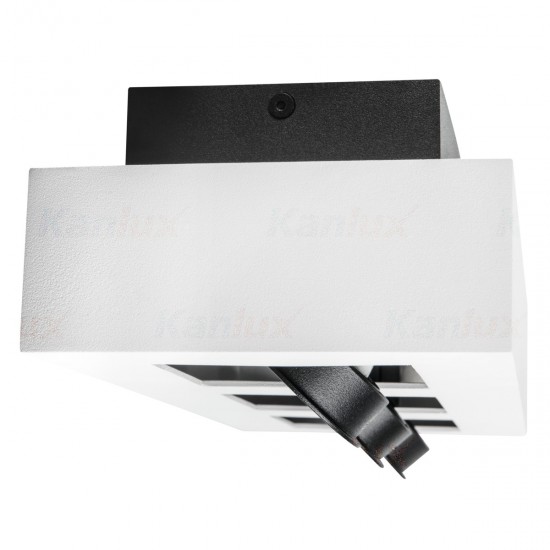 Луна за външен монтаж STOBI DLP 350-W 3хGU10 max 3x25W IP20 бяла Kanlux