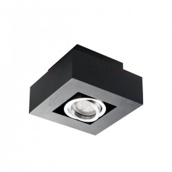 Луна за външен монтаж STOBI DLP 50-B 1хGU10 max 25W IP20 черна Kanlux