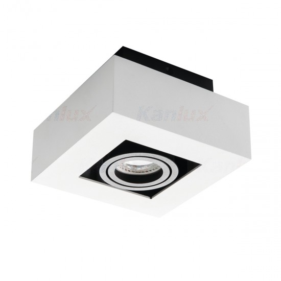 Луна за външен монтаж STOBI DLP 50-W 1хGU10 max 25W IP20 бяла Kanlux