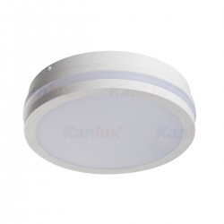 LED плафон влагозащитен BENO NW-O-W 18W 4000K 1550Lm IP54 бял Kanlux