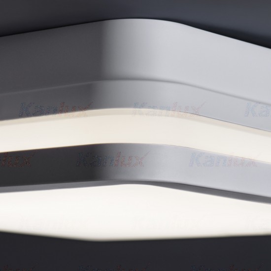 LED плафон влагозащитен BENO NW-L-W 18W 4000K 1550Lm IP54 бял Kanlux