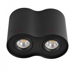 Луна за външен монтаж BORD DLP-250-B 2хGU10 max 2х25W IP20 черен мат Kanlux