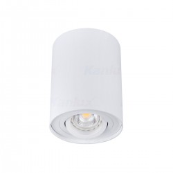 Луна за външен монтаж BORD DLP-50-W 1хGU10 max 25W IP20 мат бяло Kanlux