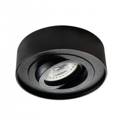 Луна за вграждане MINI BORD DLP-50-B GU10 или GU5.3 max 35W IP20 черен мат Kanlux