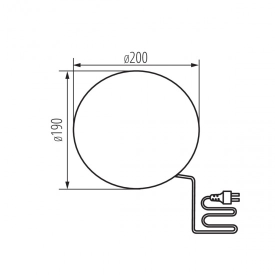 Градинско декоративно тяло STONO 20 N IP65 E27 max 1x15W гранит Kanlux