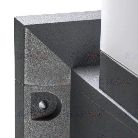 Градинско тяло INVO OP EL-53-L-GR IP54 E27 max 1x20W графит Kanlux