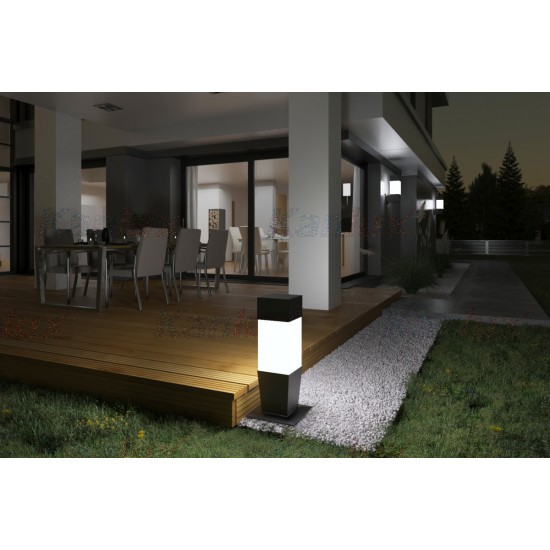 Градинско тяло INVO OP EL-53-L-GR IP54 E27 max 1x20W графит Kanlux