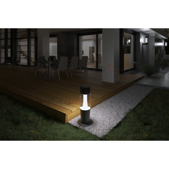 Градинско тяло INVO TR 107-O-GR IP54 3xGU10 max 3x3.5W графит Kanlux