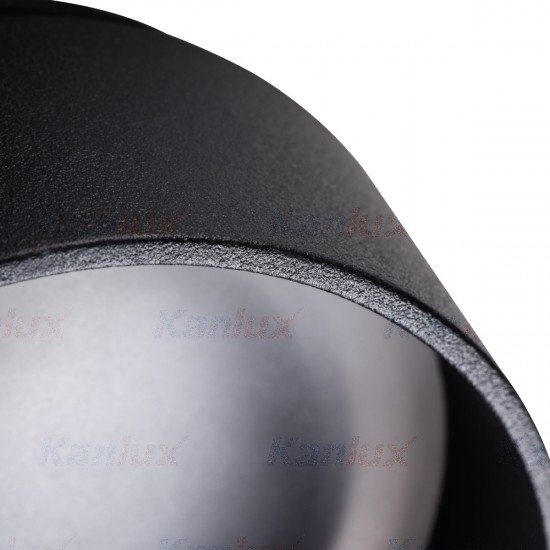 Луна GOVIK DSO-B стационарна 1xGU5.3 или GU10 max 10W IP20 черна Kanlux