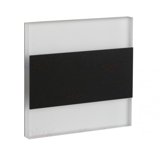 LED луна за вграждане в стена - стълбищна TERRA AC B-NW 1.3W 4000K 14Lm IP20 бяла 220V