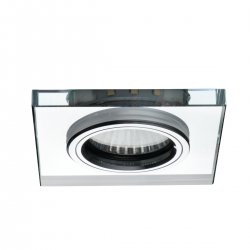 Луна SOREN стационарна 1xGU10 + LED лента 3.6W 210Lm 3000K IP20 квадратна