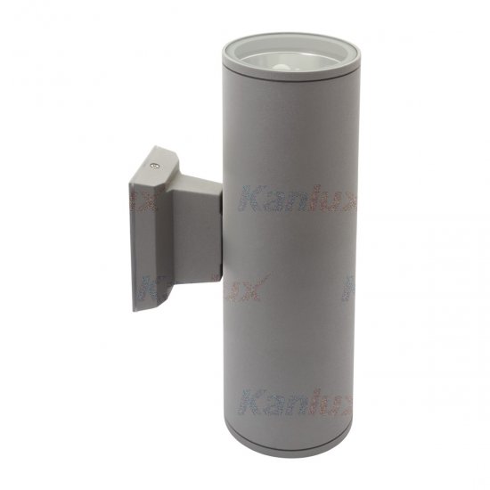 Фасадно тяло BART EL-260 IP54 2xЕ27 max 2x60W сиво Kanlux