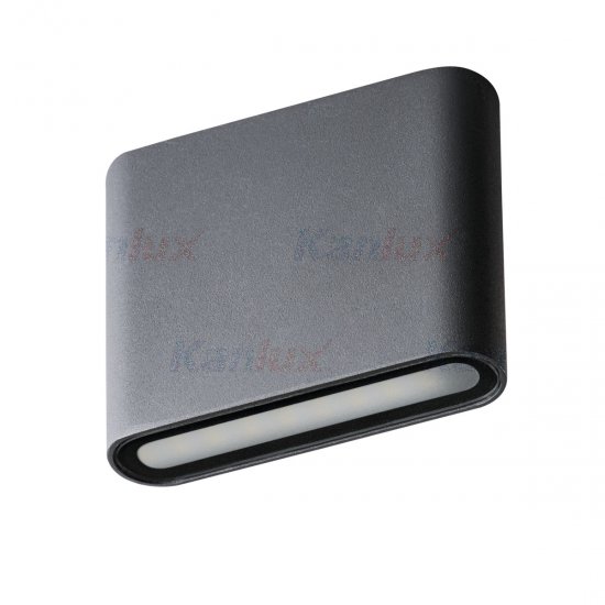 Фасадно тяло GARTO LED EL 8W-GR IP54 8W 4000К 300Lm графит Kanlux