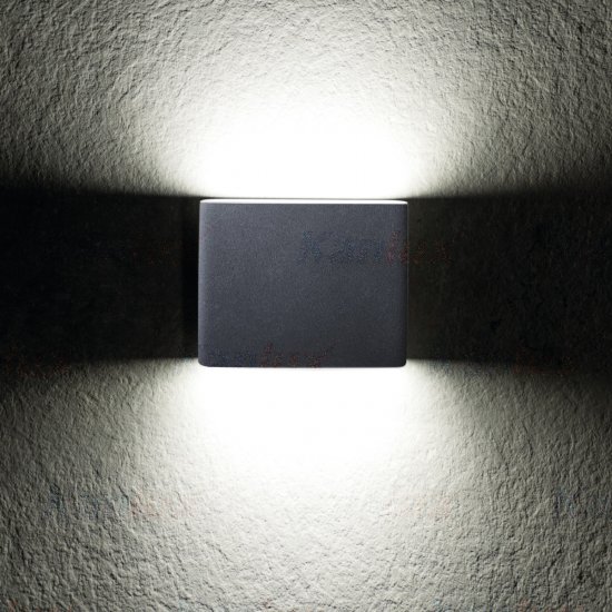 Фасадно тяло GARTO LED EL 8W-GR IP54 8W 4000К 300Lm графит Kanlux