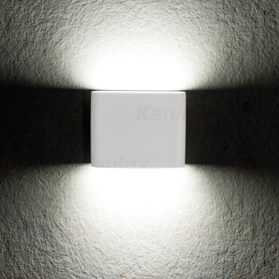 Фасадно тяло GARTO LED EL 8W-W IP54 8W 4000К 300Lm бяло Kanlux
