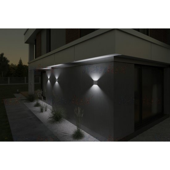Фасадно тяло GARTO LED EL 8W-W IP54 8W 4000К 300Lm бяло Kanlux