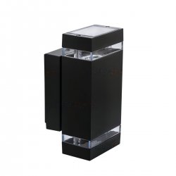 Фасадно тяло ZEW EL-235J-B IP44 2xGU10 max 2x35W черно Kanlux