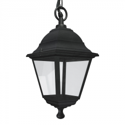 Градински фенер ECO CLASSIC висящ IP44 E27 max 40W черен Ledvance