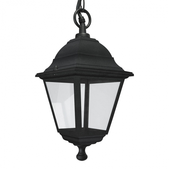 Градински фенер ECO CLASSIC висящ IP44 E27 max 40W черен Ledvance