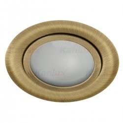 Луна GAVI CT-2116B-BR/M мебелна 1xG4 max 20W IP20 кръгла мат месинг Kanlux