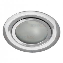 Луна GAVI CT-2116B-C мебелна 1xG4 max 20W IP20 кръгла хром Kanlux