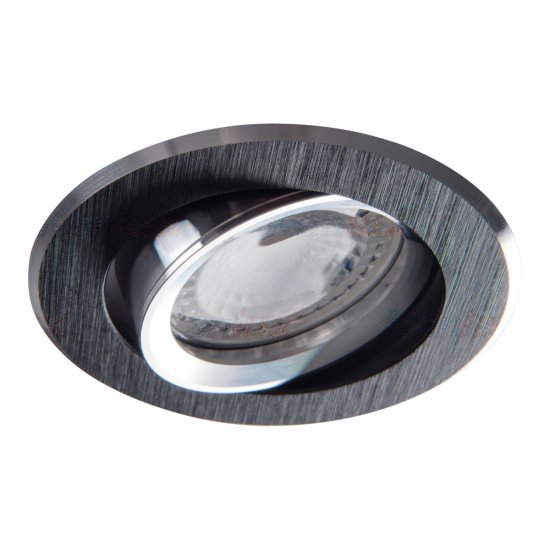 Луна GWEN CT-DTO50-B подвижна 1xGU5.3 max 50W IP20 кръгла черна анодирана Kanlux