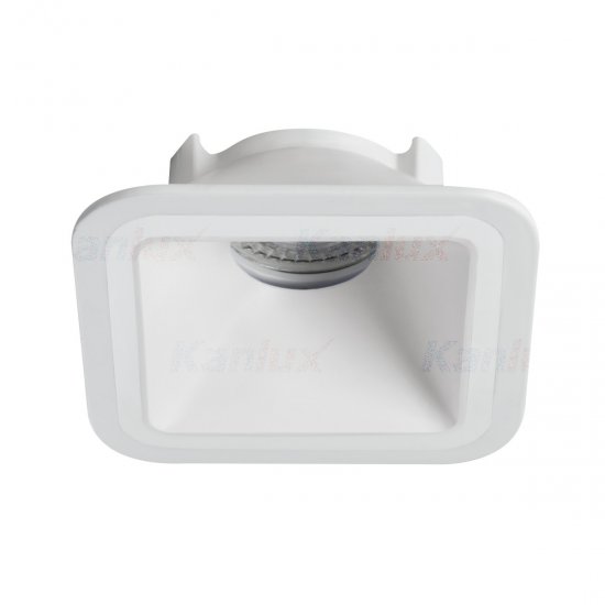 Луна IMINES DSL-W стационарна 1xGU5.3/GU10 max 35W IP20 квадратна бяла Kanlux