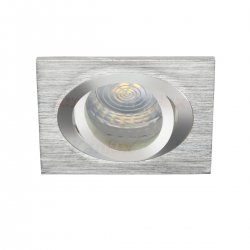 Луна SEIDY CT-DTL50-AL подвижна 1xGU5.3 max 50W IP20 квадратна драскан хром Kanlux