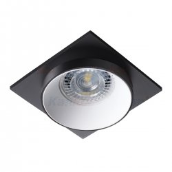 Луна SIMEN DSL B/W/B стационарна 1xGU5.3/GU10 max 35W IP20 квадратна черно + бяло Kanlux