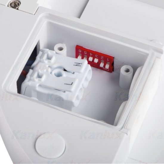 LED плафон със микровълнов сензор влагозащитен BENO NW-O-SE W 360° 24W 4000K 2060Lm IP54 бял Kanlux