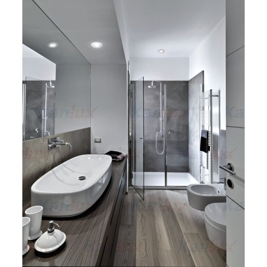 Луна MARIN CT-S80-C влагозащитена IP44 стационарна 1xGU5.3 max 35W кръгла хром Kanlux