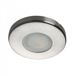 Луна MARIN CT-S80-SN влагозащитена IP44 стационарна 1xGU5.3 max 35W кръгла мат хром Kanlux