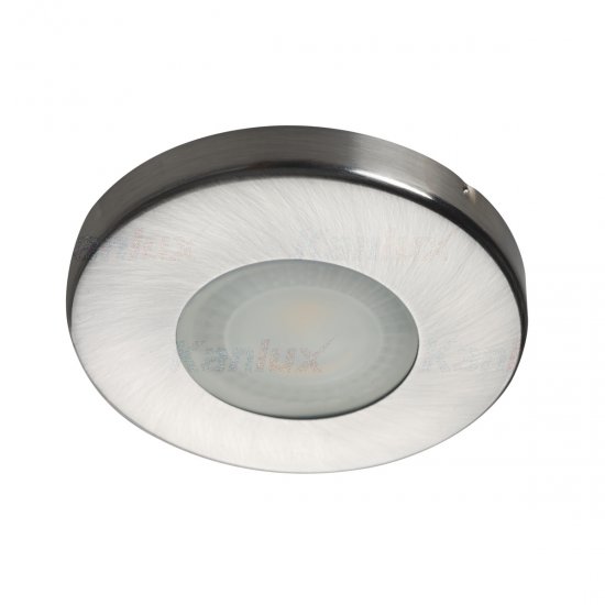 Луна MARIN CT-S80-SN влагозащитена IP44 стационарна 1xGU5.3 max 35W кръгла мат хром Kanlux
