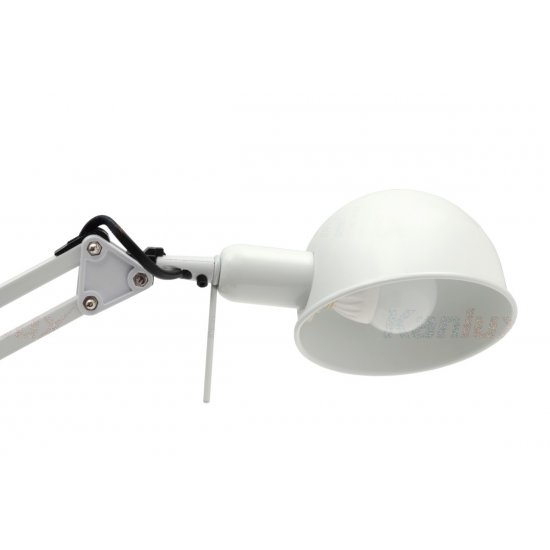 Настолна лампа PIXA KT-40-W с чупещо рамо Е14 max 40W бяла Kanlux