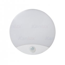 LED плафон със сензор влагозащитен SANSO LED 15W-NW-SE 360° 15W 4000K 1250Lm IP44 Kanlux