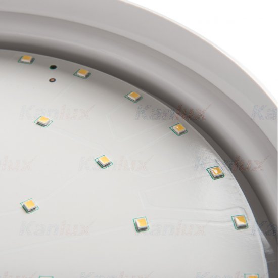 LED плафон със сензор влагозащитен SANSO LED 15W-NW-SE 360° 15W 4000K 1250Lm IP44 Kanlux