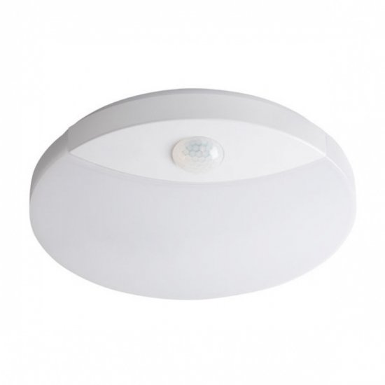 LED плафон със сензор влагозащитен SANSO LED 15W-NW-SE 360° 15W 4000K 1250Lm IP44 Kanlux