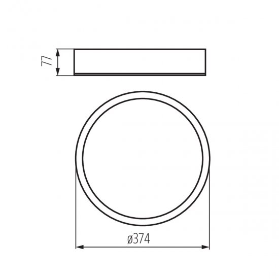 Плафон JASMIN 370-WE 2хE27 max 2х60W IP20 венге Kanlux